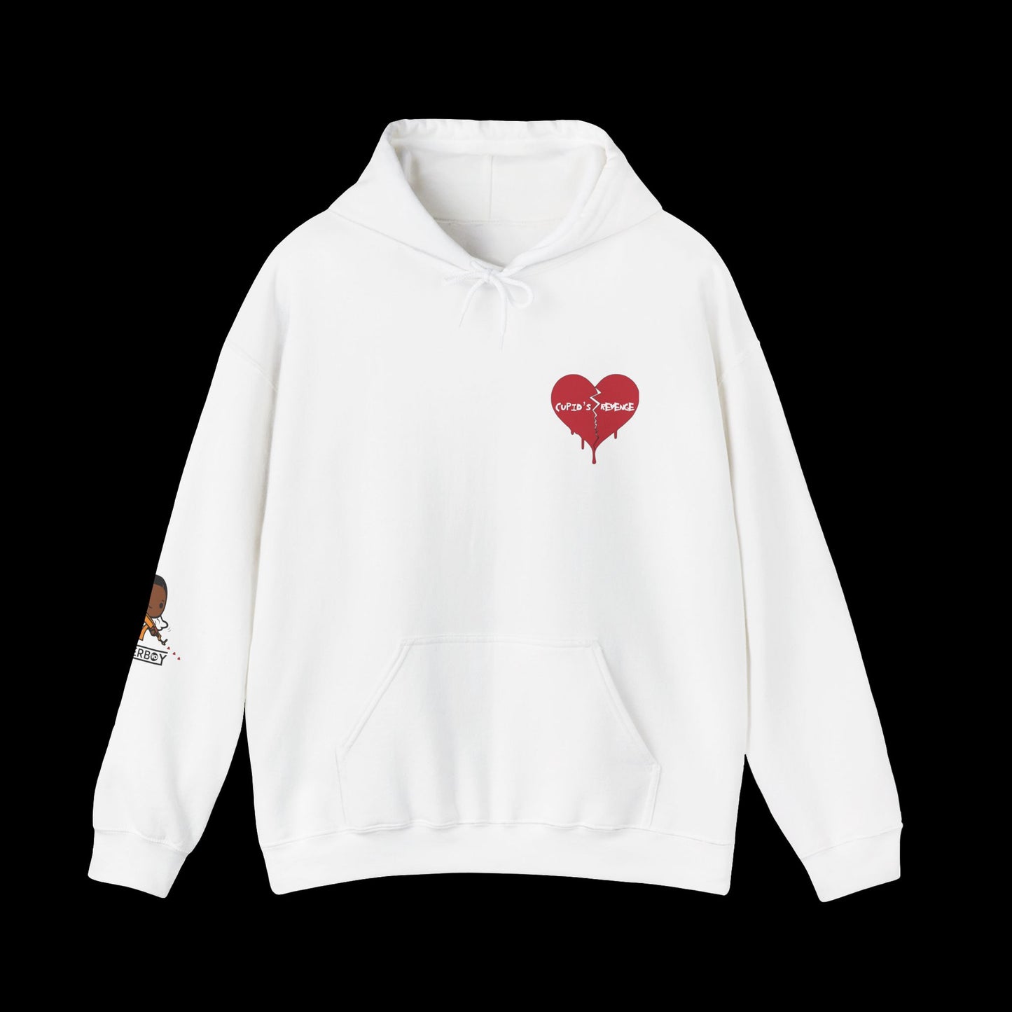 White Cupid's Revenge Official Unisex Hoodie